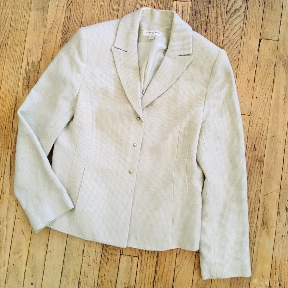 Amanda Smith Woven Style Blazer
